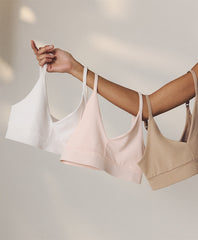Organic Everyday Classic T-Shirt Bra 3-Pack