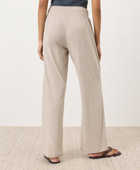 Organic Luxe Essential Wide Leg Pant