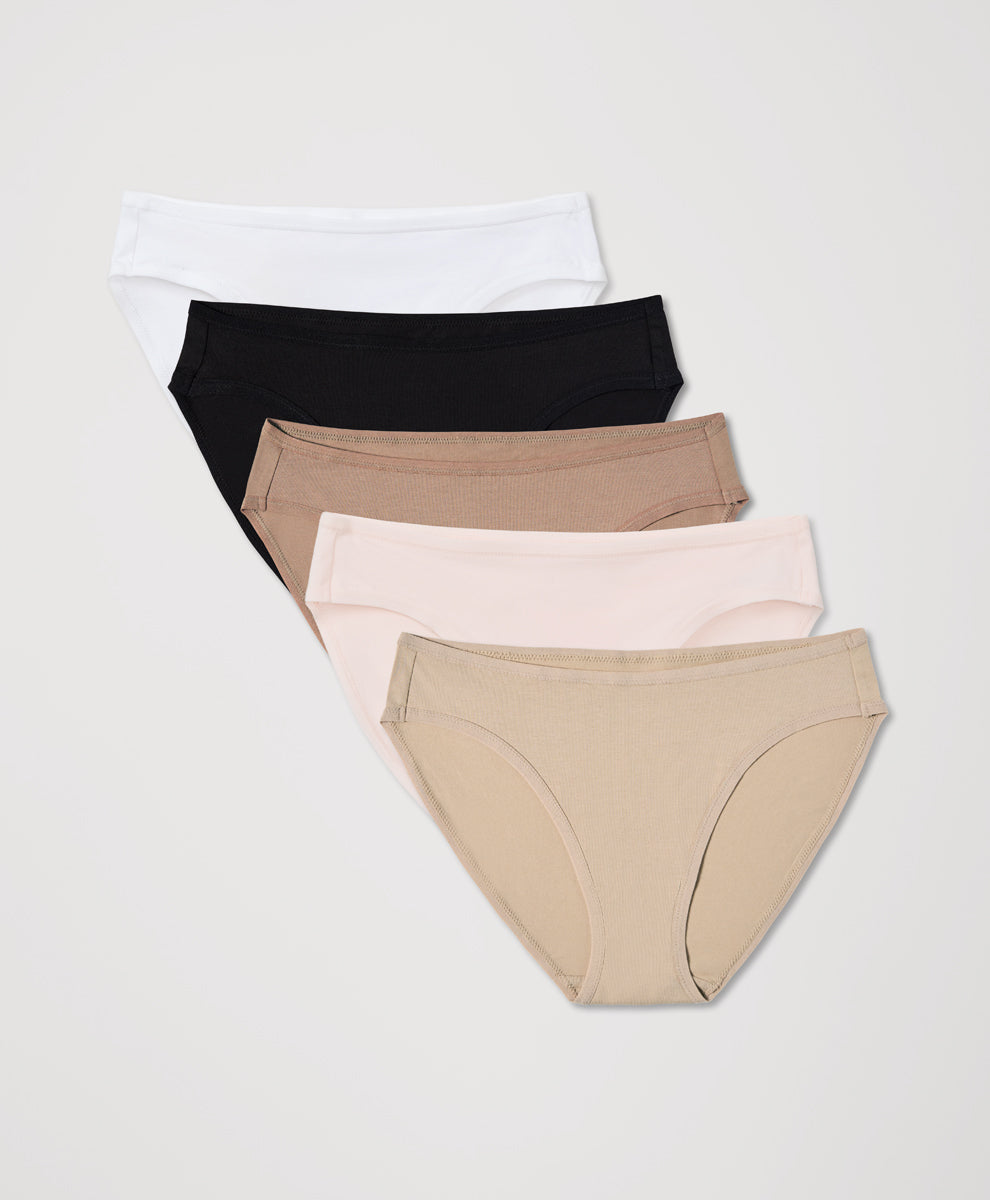 Organic Everyday Classic Fit Bikini 5-Pack