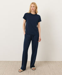 Organic Luxe Essential Wide Leg Pant