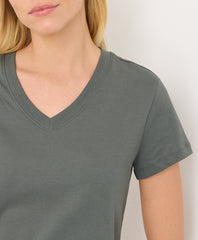 Organic Softspun Essential V-Neck Tee