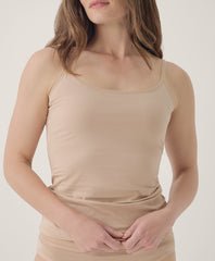 Organic Everyday Shelf Bra Long Camisole