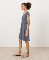 Organic Fit & Flare Crossover Dress