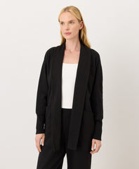Organic Airplane Wrap Cardigan