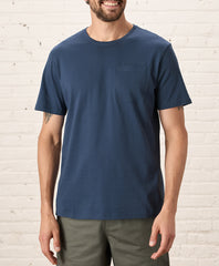 Organic Softspun Essential Pocket Crew Tee