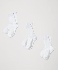 Organic Perfect Crew Socks 3-Pack