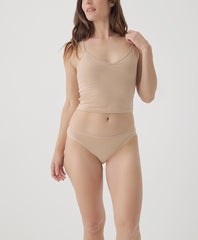 Organic Everyday Shelf Bra Cropped Camisole