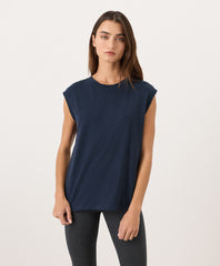 Organic Featherweight Slub Relaxed Muscle Tee