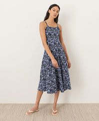 Organic Fit & Flare Midi Dress
