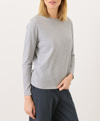 Organic Softspun Essential Crewneck Long Sleeve Tee