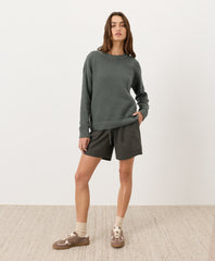 Organic Stretch Poplin Short