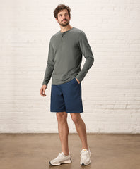Organic Softspun Long Sleeve Henley