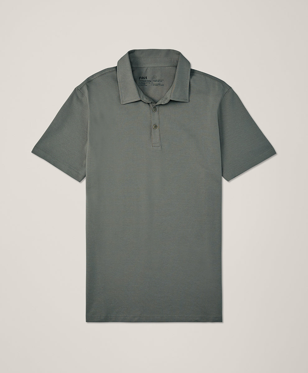 Organic Luxe Essential Slim Polo