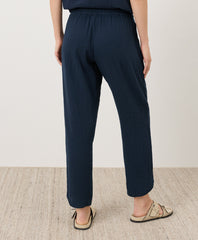 Organic Coastal Double Gauze Tapered Pull-On Pant