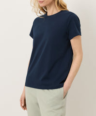 Organic Luxe Essential Crewneck Tee