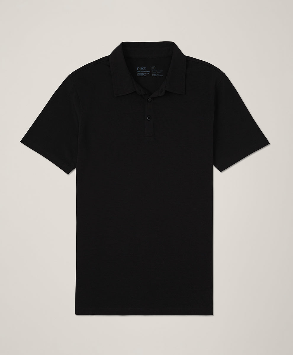 Organic Luxe Essential Slim Polo