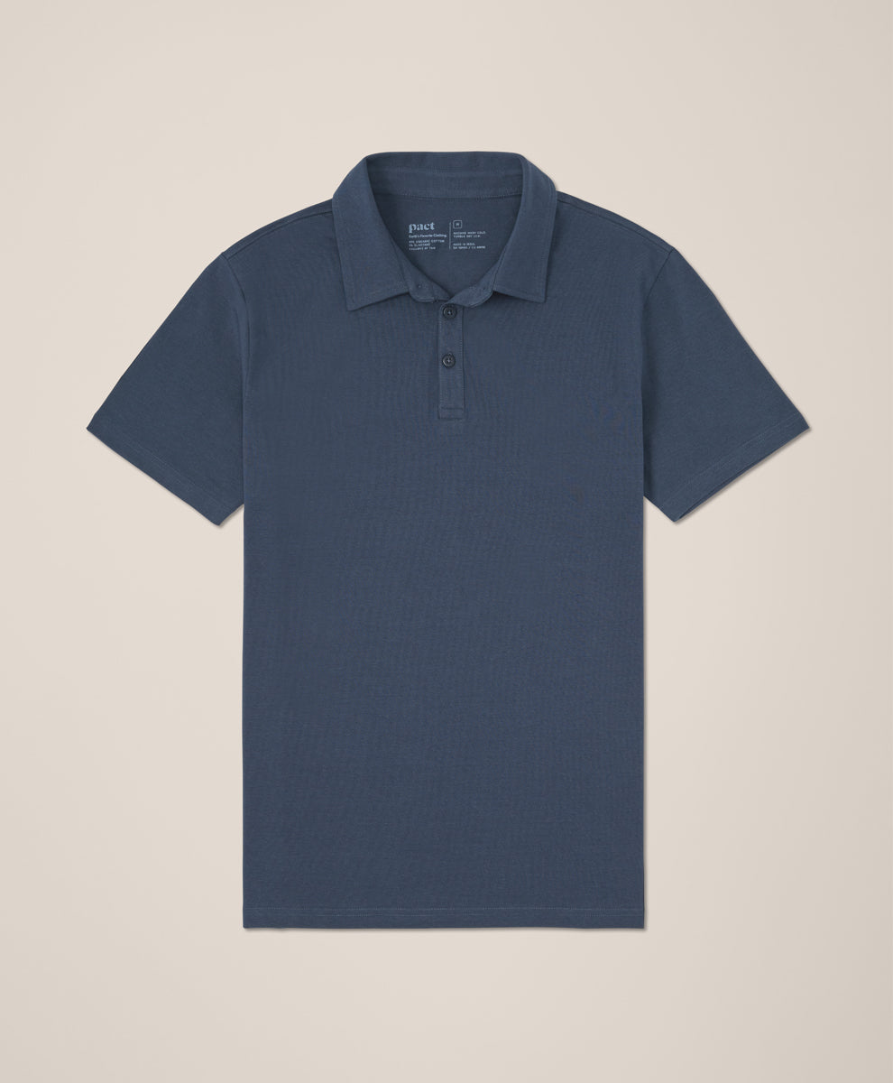 Organic Luxe Essential Slim Polo