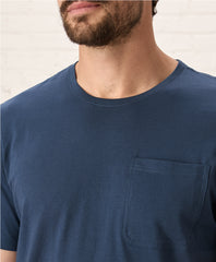 Organic Softspun Essential Pocket Crew Tee