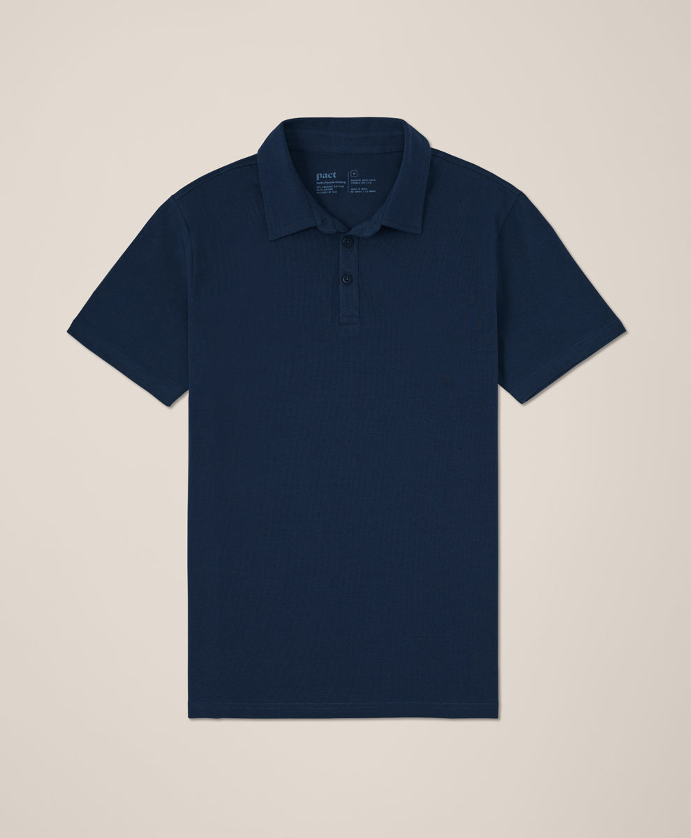 Organic Luxe Essential Slim Polo