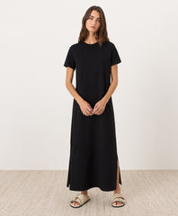 Organic Soft-Slub Essential Easy Tee Maxi Dress