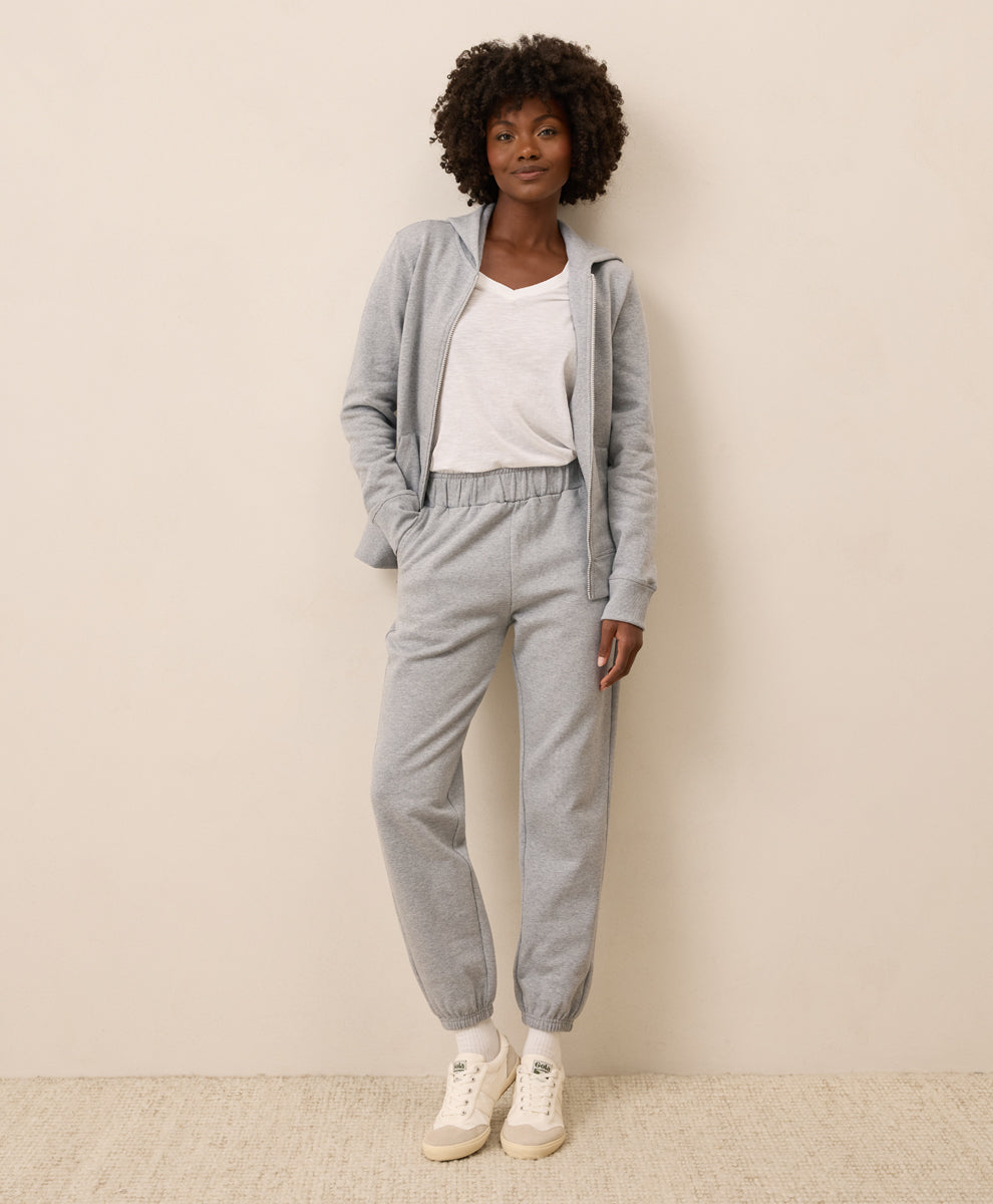 Organic Brushed Fleece Classic Sweat Set