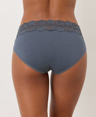 Organic Lace Waist Brief