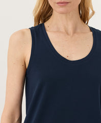 Organic Luxe Essential Scoop Neck Tank