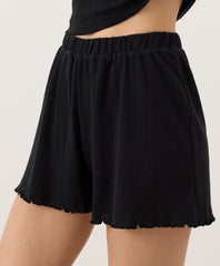 Organic Pointelle Short