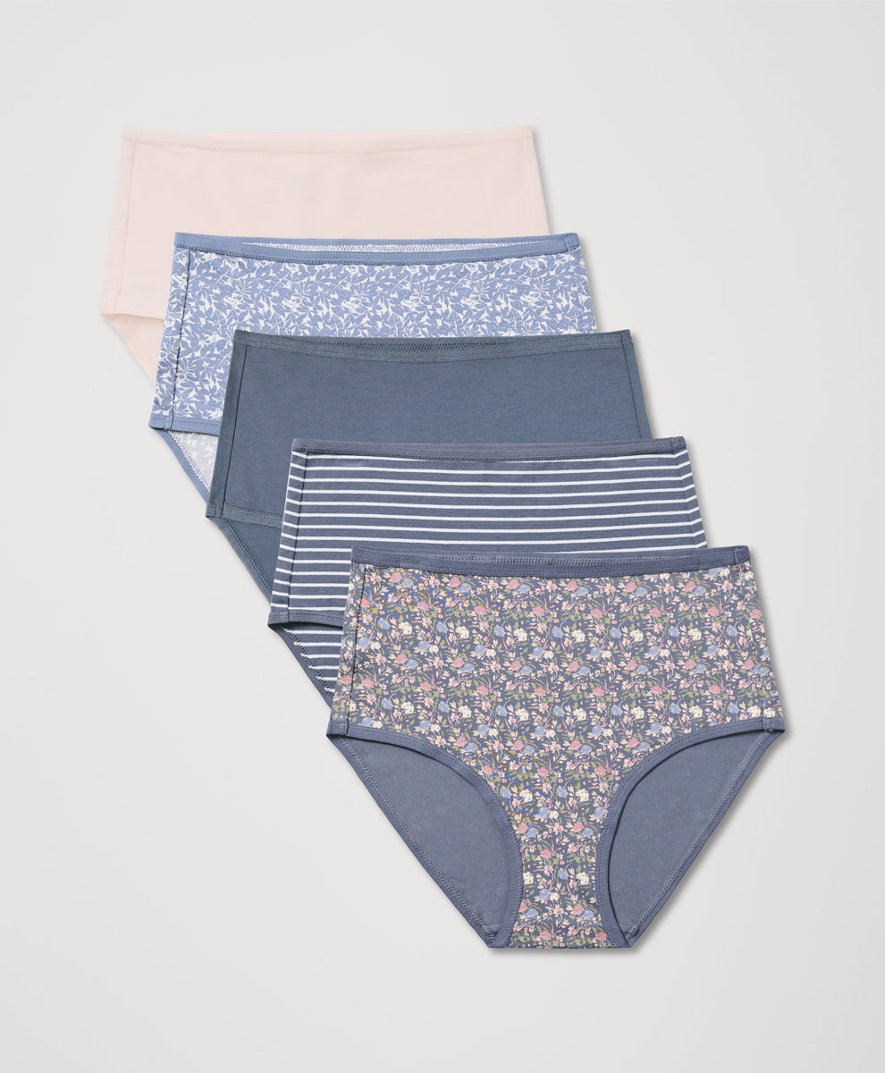 Organic Everyday High Rise Brief 5-Pack
