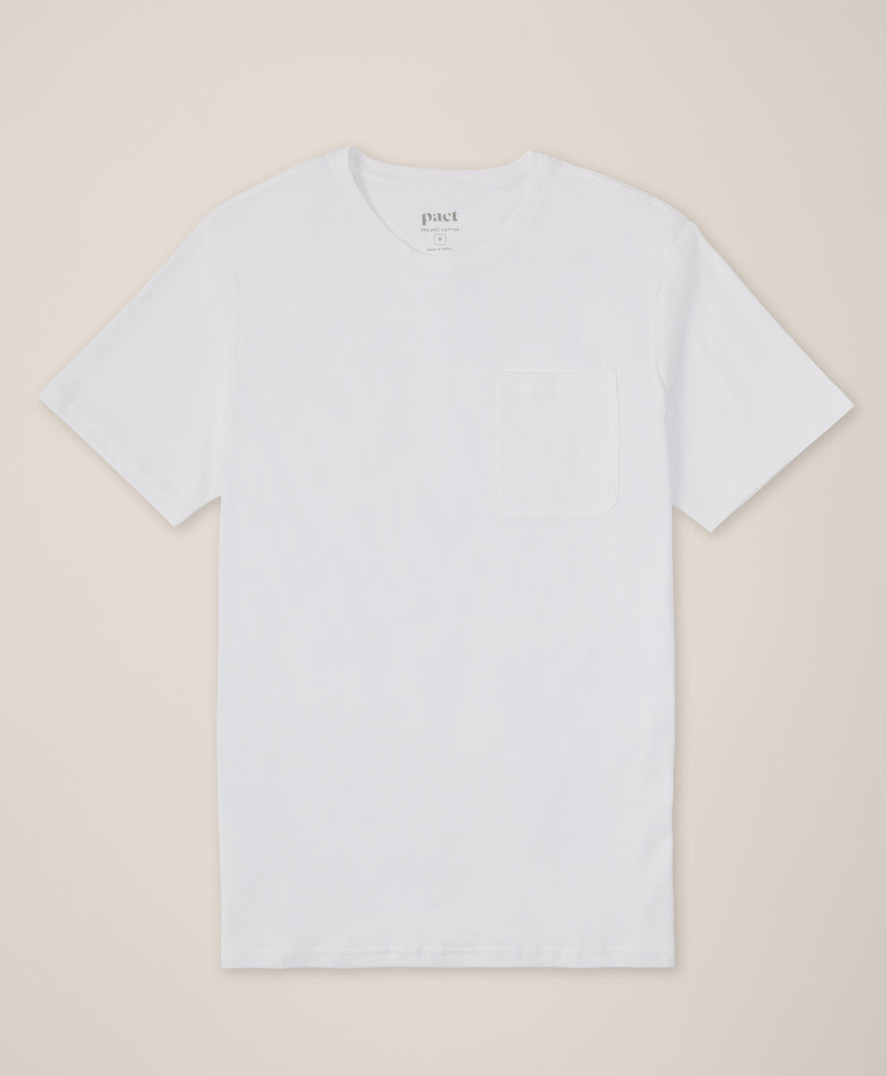Organic Softspun Essential Pocket Crew Tee