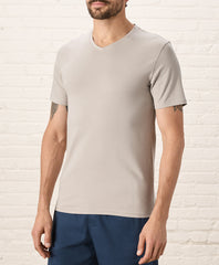 Organic Luxe Essential Slim Fit V-Neck Tee