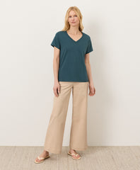 Organic Softspun Essential V-Neck Tee