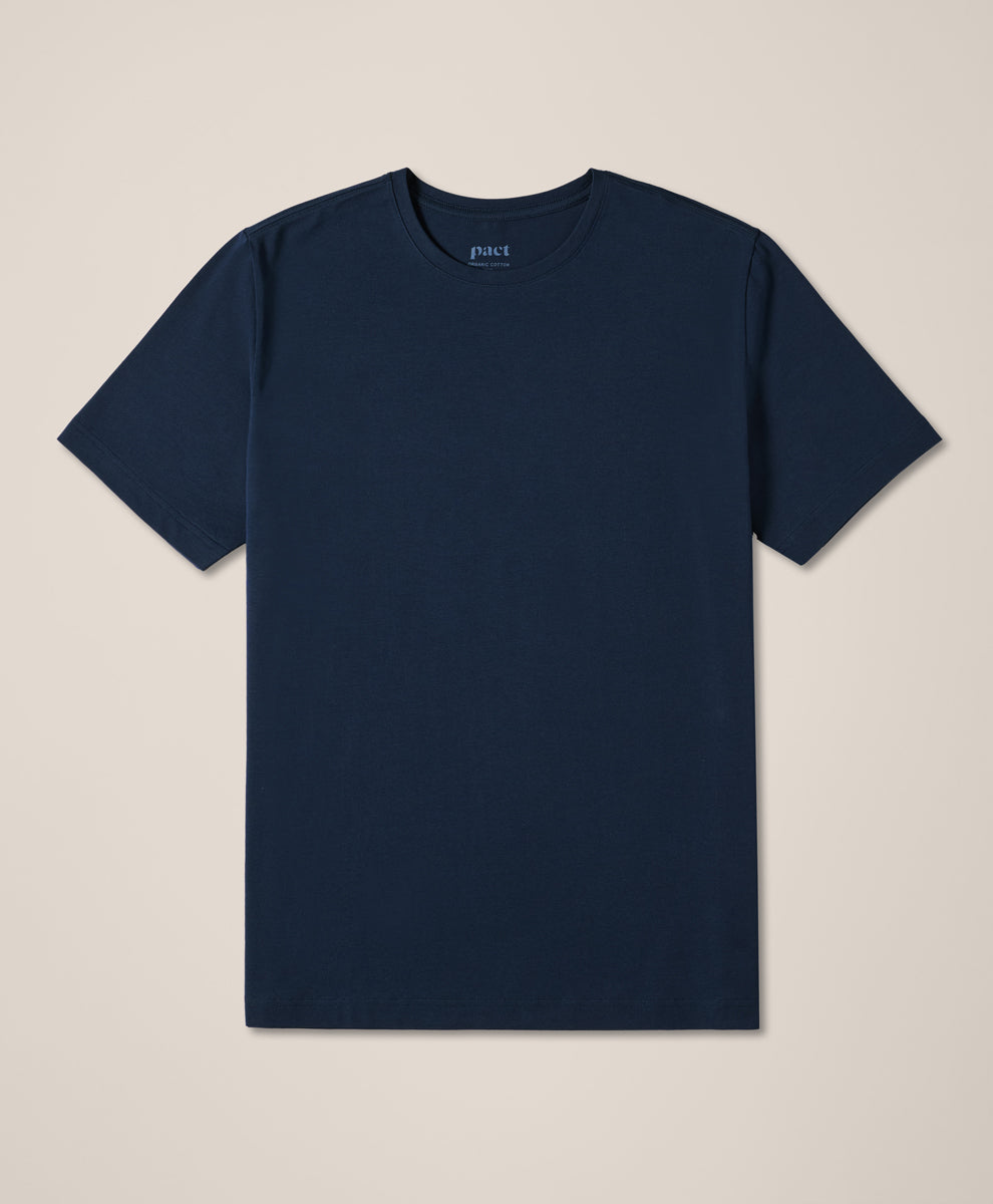 Organic Luxe Essential Classic Fit Crewneck Tee