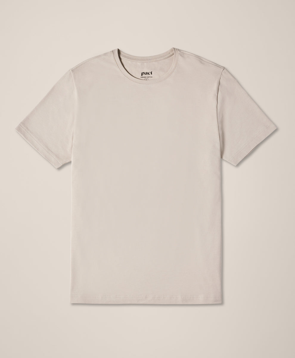 Organic Luxe Essential Classic Fit Crewneck Tee