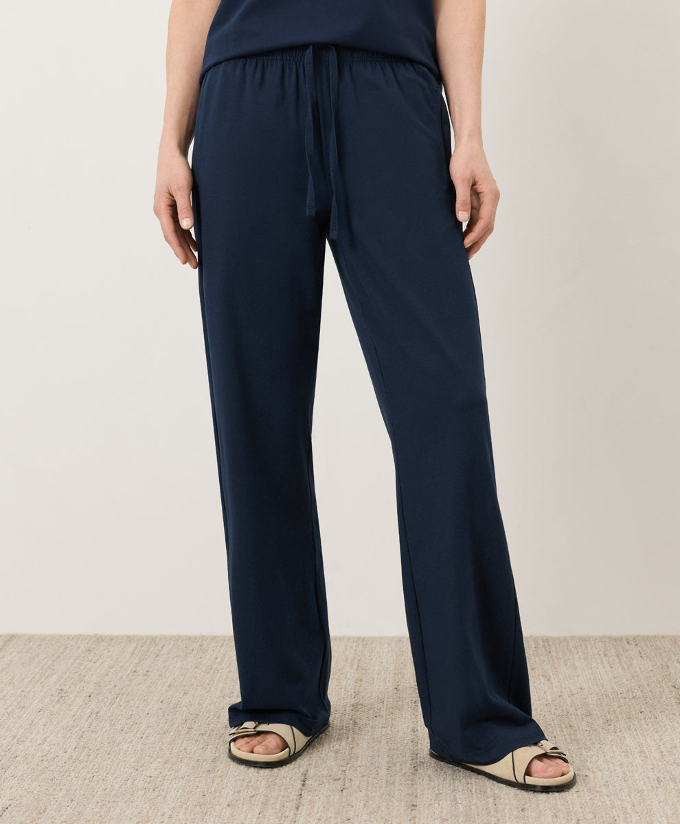 Organic Luxe Essential Wide Leg Pant