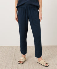 Organic Coastal Double Gauze Tapered Pull-On Pant