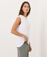 Organic Featherweight Slub Relaxed Muscle Tee