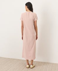 Organic Soft-Slub Essential Easy Tee Maxi Dress