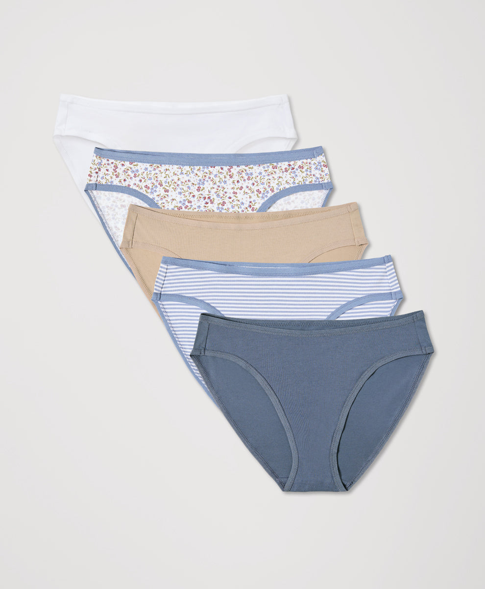 Organic Everyday Classic Fit Bikini 5-Pack