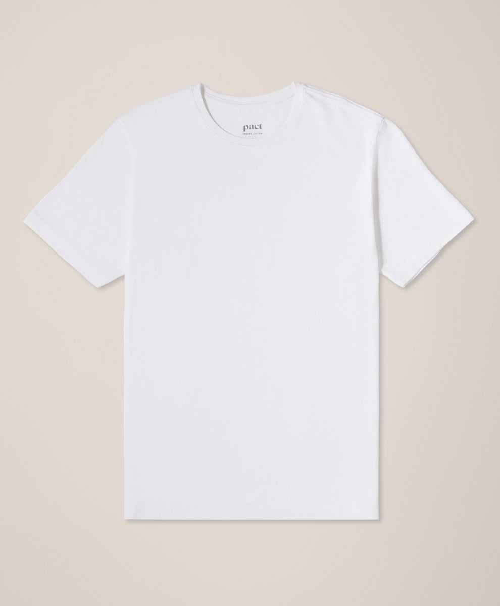 Organic Luxe Essential Classic Fit Crewneck Tee