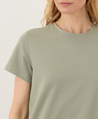 Organic Luxe Essential Crewneck Tee