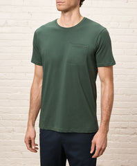 Organic Softspun Essential Pocket Crew Tee