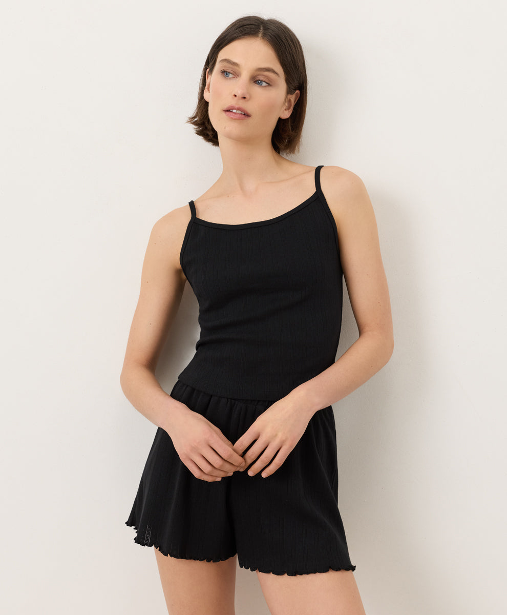 Organic Pointelle Cami