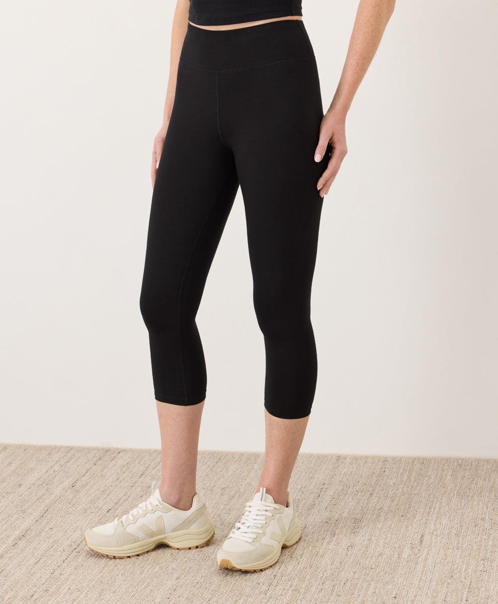 Organic On The Go-To Cropped Legging