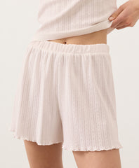 Organic Pointelle Short
