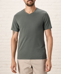 Organic Luxe Essential Slim Fit V-Neck Tee