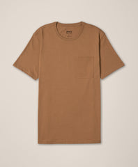 Organic Softspun Essential Pocket Crew Tee