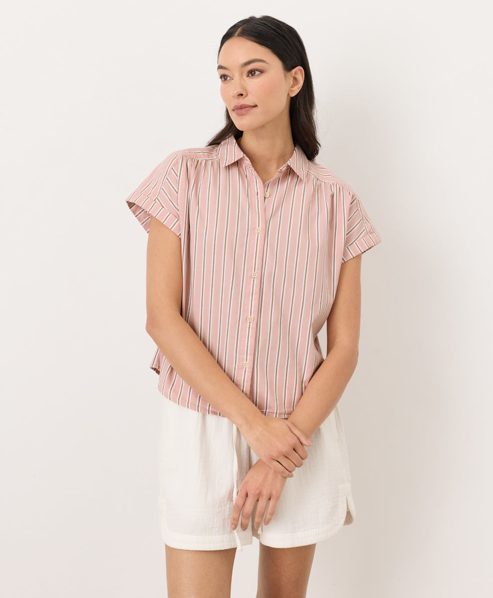 Organic All Day Poplin Easy Shirt