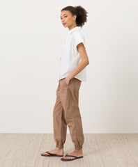 Organic Stretch Poplin Jogger