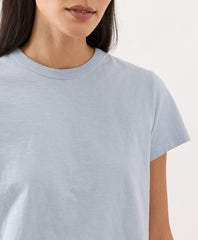 Organic Soft-Slub Essential Crewneck Tee